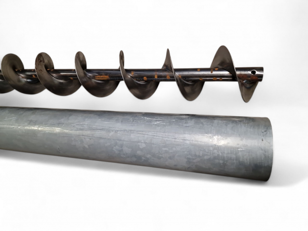 Preview: Svea Verlaengerung 2 Meter fuer Foerderschnecke 152 und Getreidekanone 152